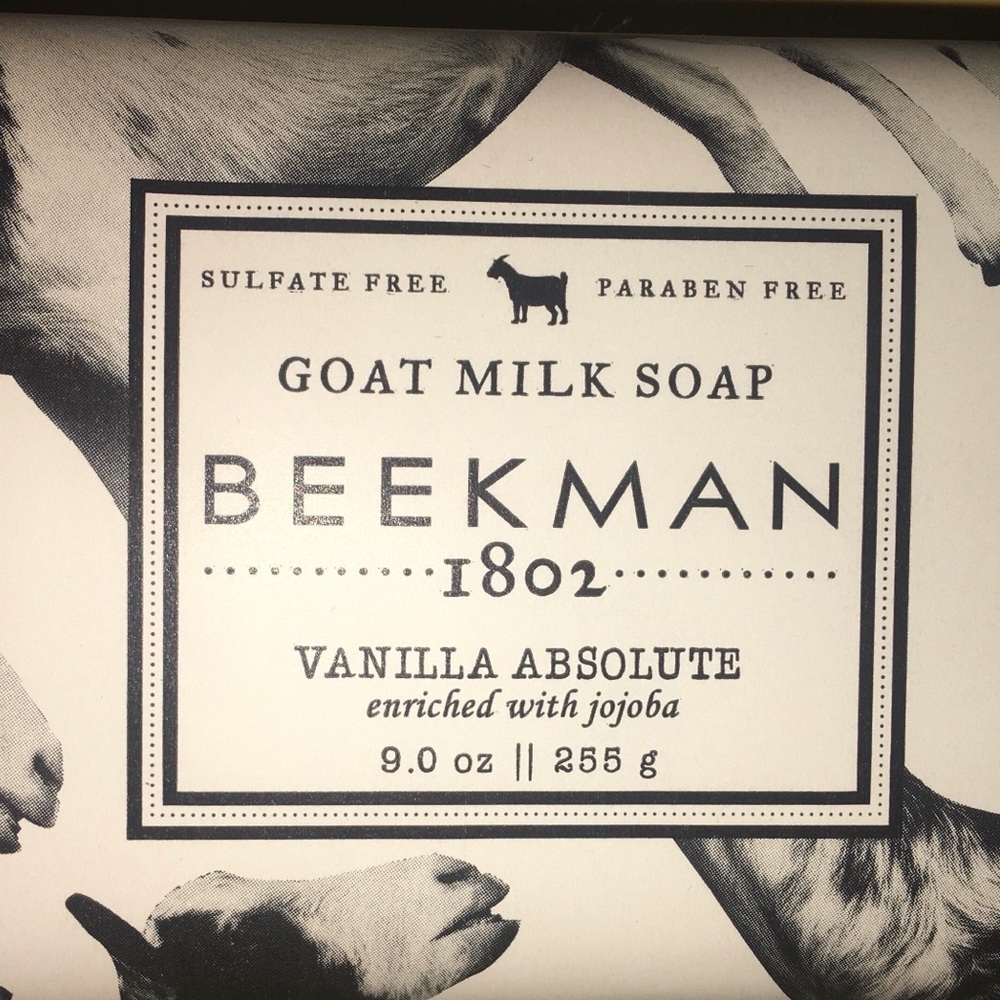 BEEKMAN 1802 Goat Milk Soap 9 ounce Bar-Assorted NEW **ONLY 2 BARS LEFT**